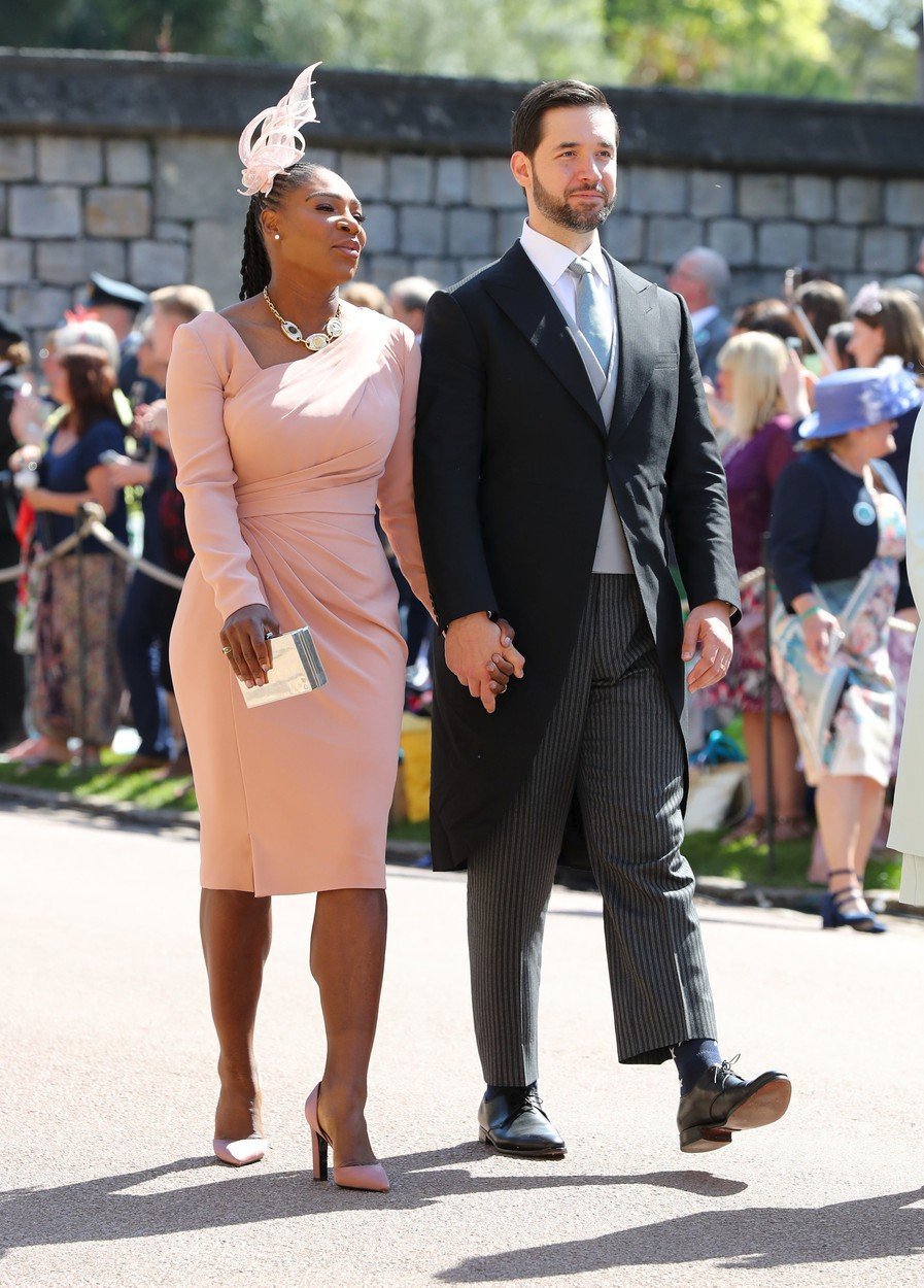 Serena Williams a Alexis Ohanian.