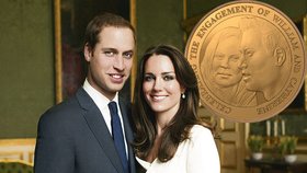 Williamovi a Kate to ve skutečnosti moc sluší… ale na minci nevypadají dobře a nejsou si moc podobní.