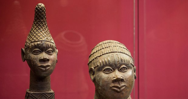 Moravské zemské muzeum představuje bronzové poklady ze zaniklého království Benin. Britové je získali po likvidaci královské dynastie.
