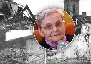 Paní Jiřina Srpová vzpomíná na bombardování Kralup nad Vltavou. Z hodiny na hodinu město zcela změnilo svou podobu.