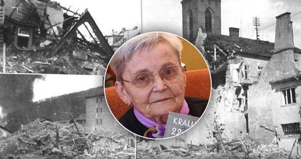 Hrůzné detaily z bombardování Kralup: „Mrtvé sváželi do kostela, byla tma jako o půlnoci,“ popisuje Jiřina (85)