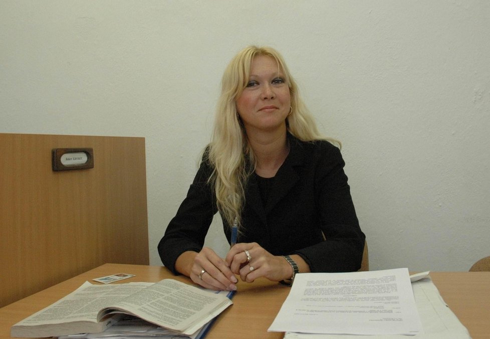 Advokátka Klára Long Slámová, která zastupuje pozůstalé po mrtvé manželce Petra K. Monice.