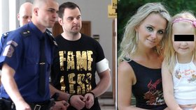 Petr K. (36), obviněný z vraždy manželky Moniky (†36) a dcerky Klárky (†8), čeká na soud už rok a čtvrt. Smazal před policisty nahé fotky Klárky?