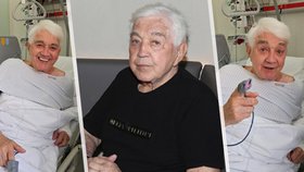 Jiří Krampol (85) na JIPu: Konečně se usmál!