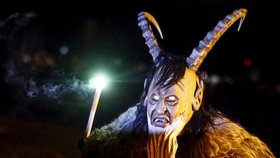 Krampus - to jsou čerti za hranou.