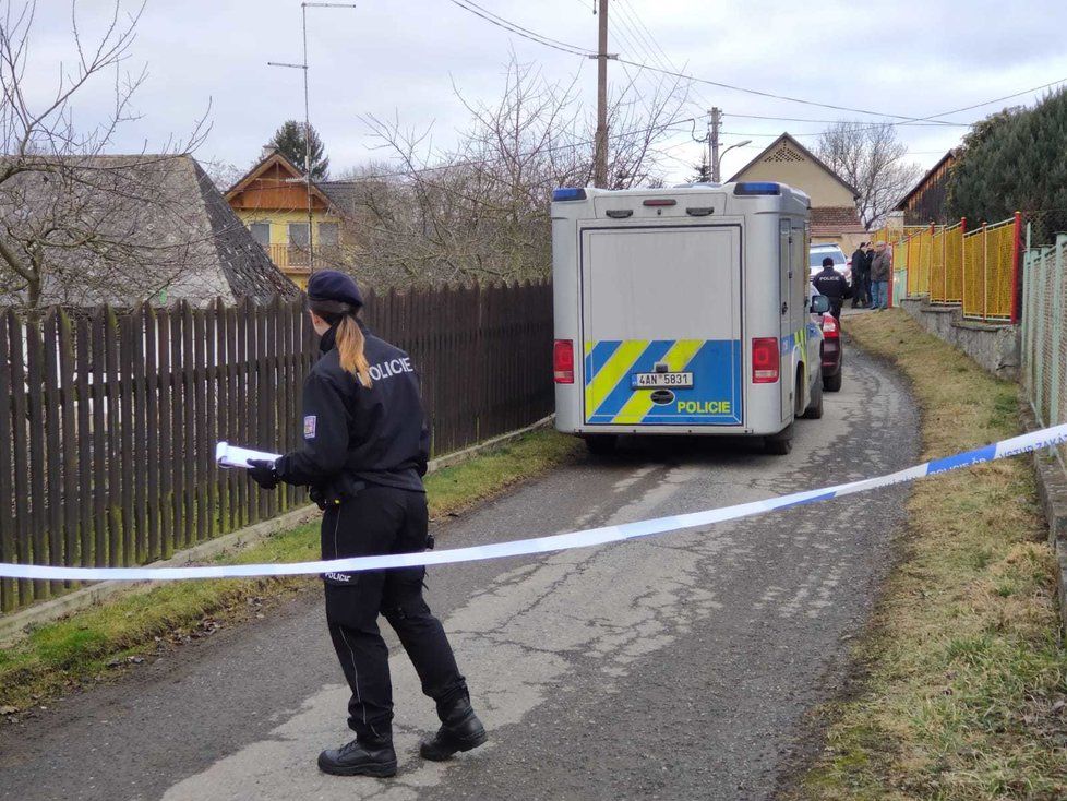 Policie v obci Krámy na Příbramsku