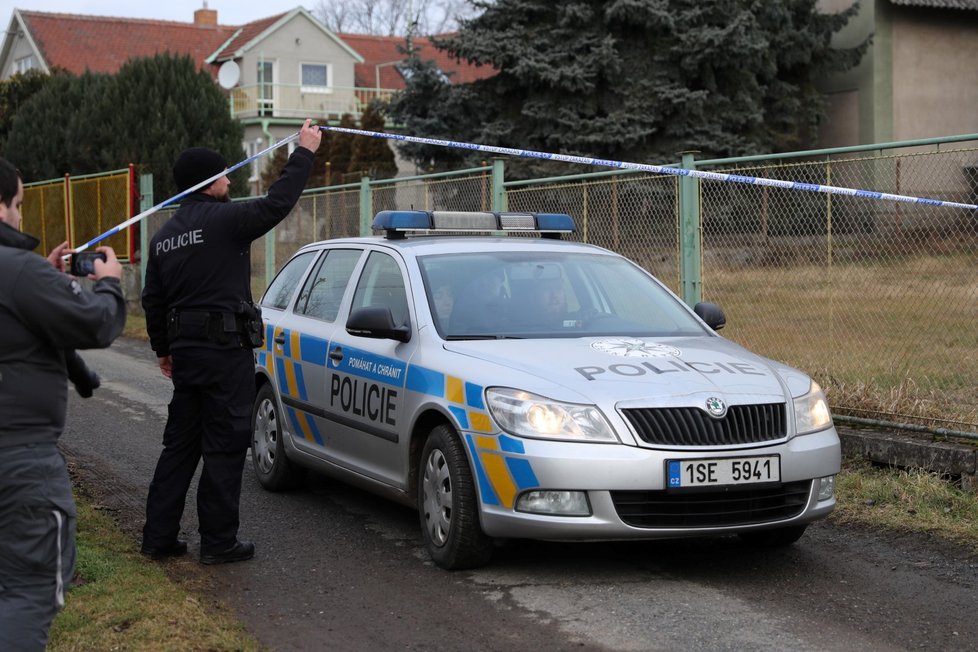 Policie na místě činu