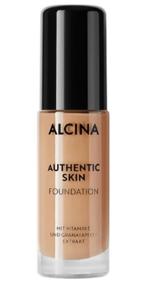 Make-up pro přirozený vzhled Authentic Skin Foundation, Alcina, 660 Kč/28,5 ml