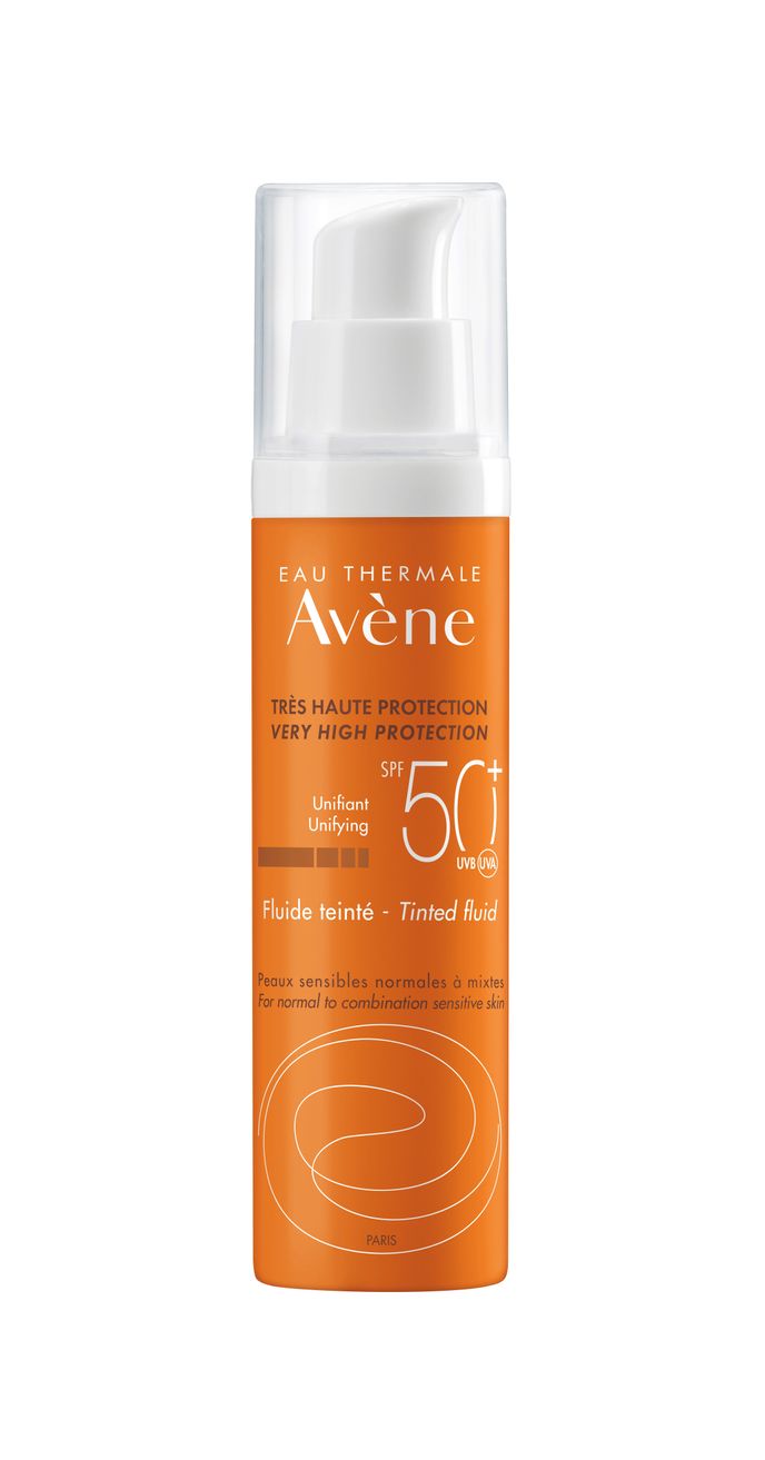 Tónovací fluid SPF 50+, Avène, 499 Kč/50 ml