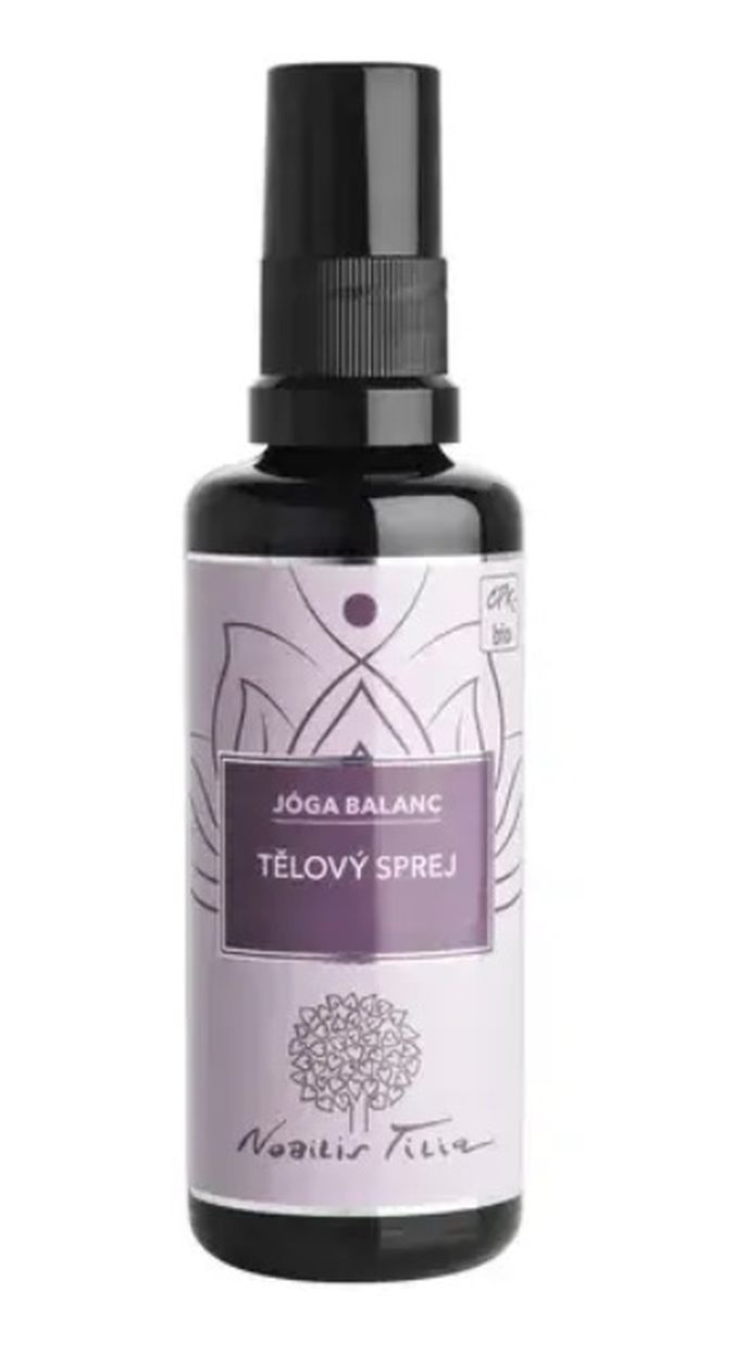 Tělový sprej Jóga balanc, Nobilis Tilia, eshop.nobilis.cz, 399 Kč/50 ml