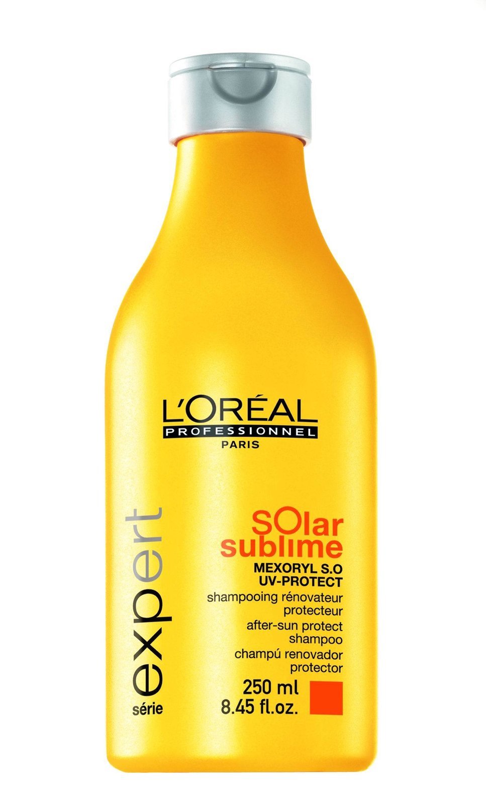 Ochranný šampon Solar Sublime, L´Oréal Professionnel, 250 ml za 249 Kč.