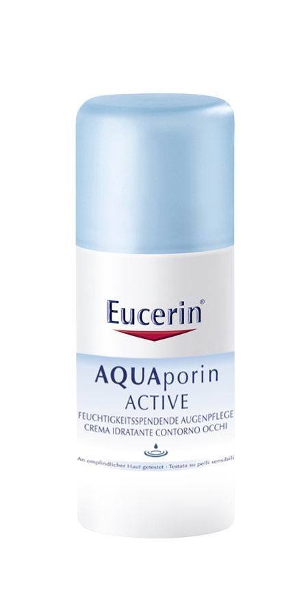 Hydratační oční krém AQUAporin Active, Eucerin, 399 Kč.