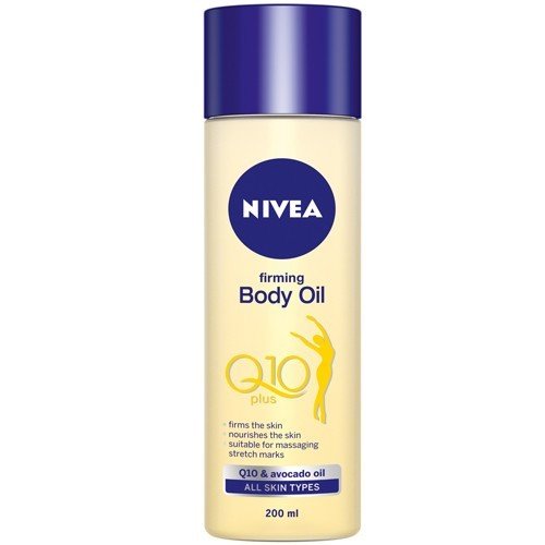 Zpevňující tělový olej, Nivea, 159 Kč.