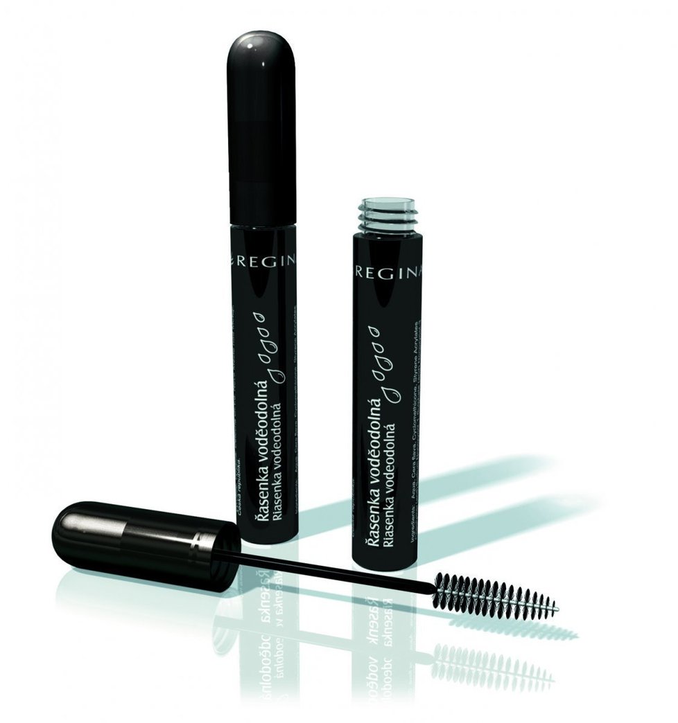 Voděodolná řasenka Waterproof Volume Mascara, Regina, 89 Kč