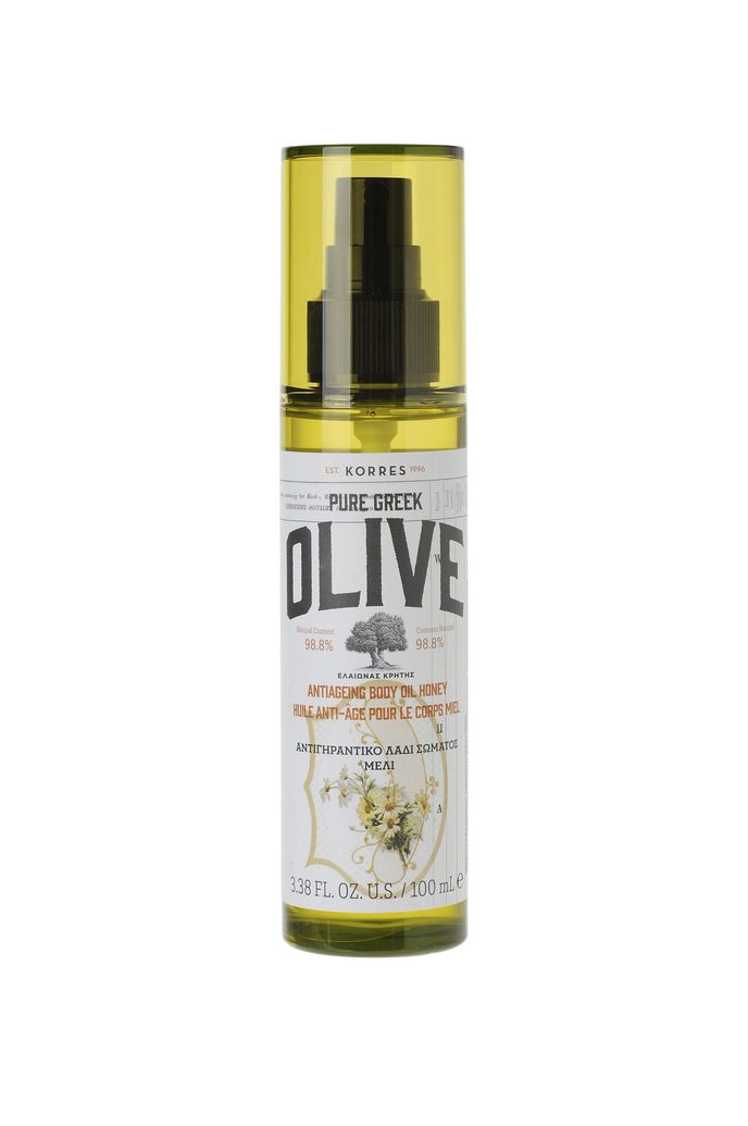 Olej na tělo Pure Greek Olive Antiageing Body Oil Honey, Korres, 609 Kč