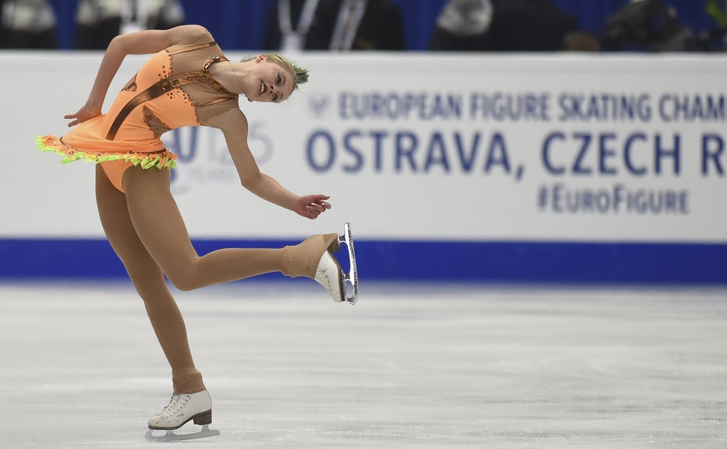 Česká zástupkyně na ME Michaela Lucie Hanzlíková