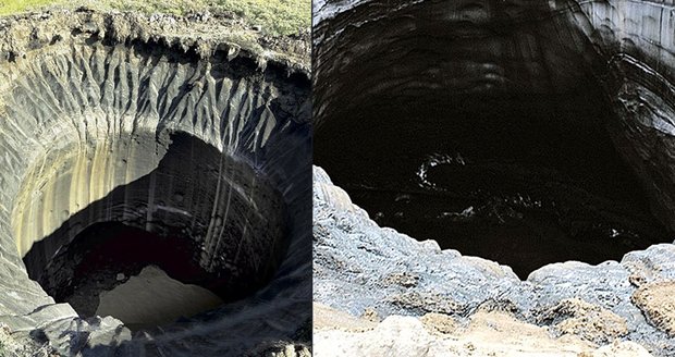 Obří tajuplné krátery na Sibiři: Kde se sakra vzaly? Vědci si lámou nad záhadou hlavy!