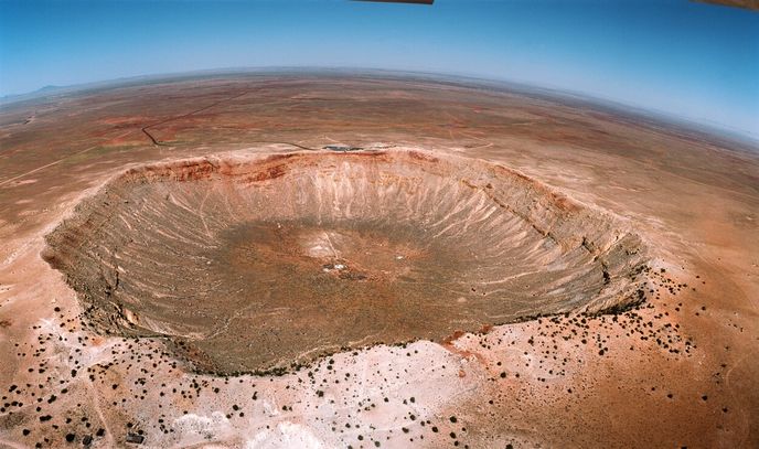 Meteor Crater v Arizoně