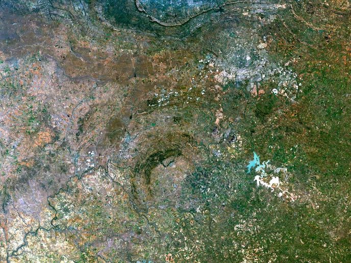 Jihoafrický kráter Vredefort