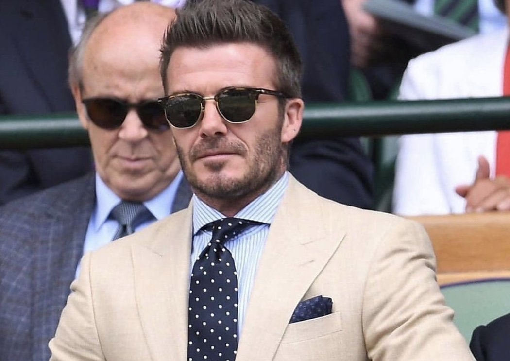 David Beckham svou dceru podpořil.