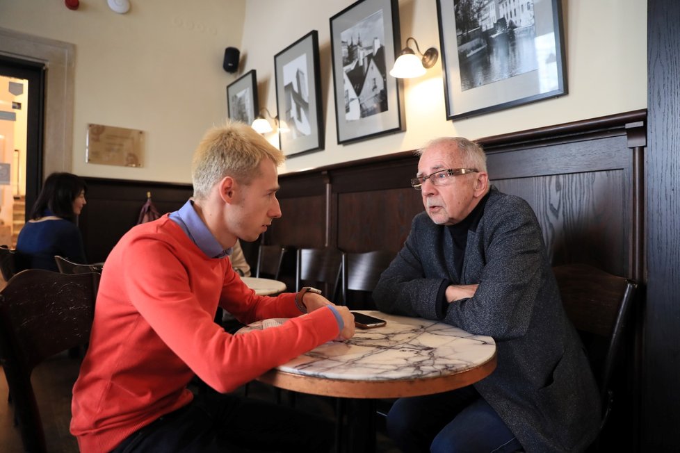 Ombudsman Stanislav Křeček v rozhovoru pro Blesk a redaktor David Polák (18. 2. 2020)