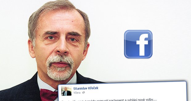 Zástupce ombudsmana Stanislav Křeček (ČSSD) šokoval, když na svůj facebook napsal, že by parlament měla svrhnout armáda