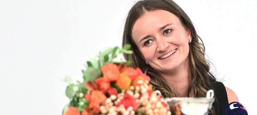 Tenisová šampionka Barbora Krejčíková