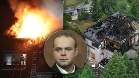 Spekulace ohledně požáru Krejčířovy vily: Teorie tvrdí, že za tím byli věřitelé!