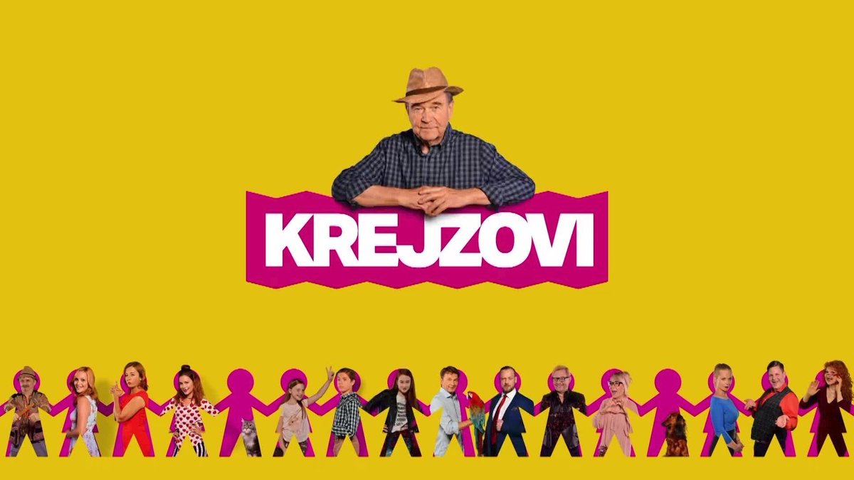 Logo seriálu Krejzovi