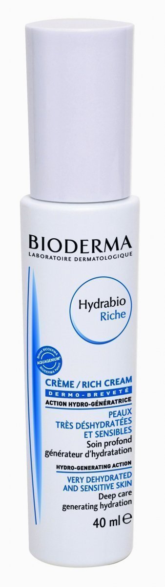 Hydratační a výživný krém Hydrabio Riche krém, Bioderma, cca 430 Kč