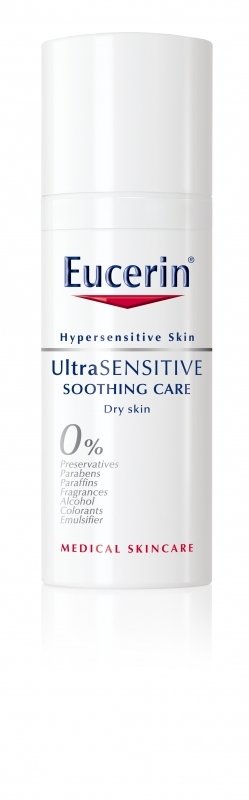 Eucerin UltraSENSITIVE zklidňující krém, 499 Kč, koupíte v síti lékáren