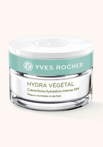 Yves Rocher Hydra Vegetal Hydratační krém na den a noc, 340 Kč (50ml), koupíte na www.yves-rocher.cz nebo v prodejnách Yves Rocher