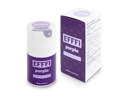 EFFFI purple EXCLUSIVE Zklidňující denní emulze, 740 Kč, www.effi.cz