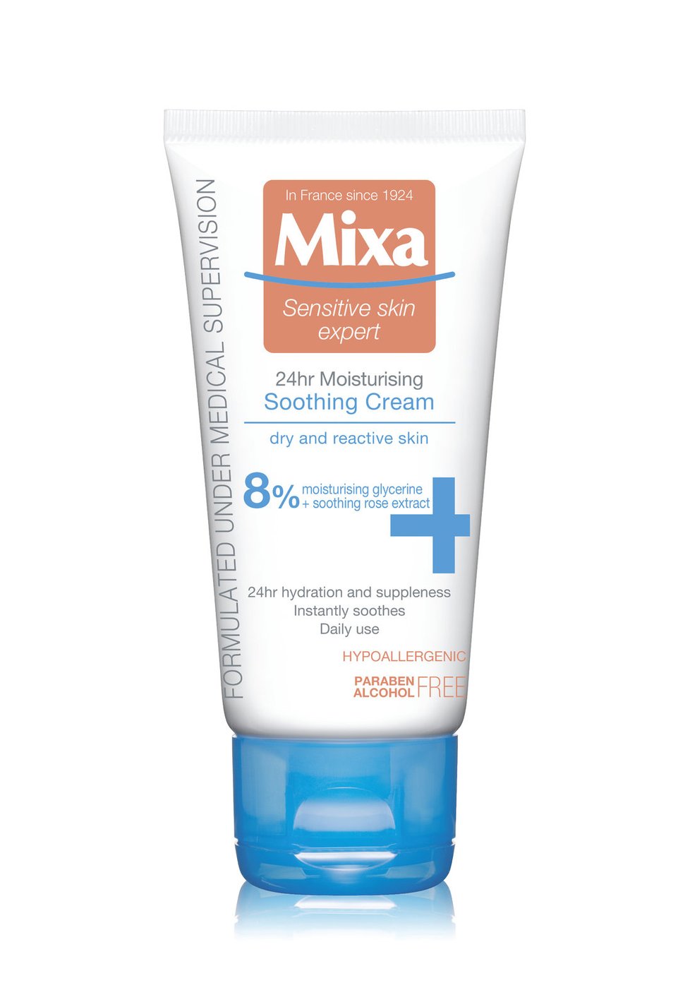 Mixa Moisturizing Balancing Cream 6%, 149 Kč, koupíte v síti drogerií