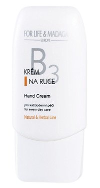 For Life Madaga krém na ruce B3, 195 Kč (100ml), koupíte na www.forlifemadaga.cz