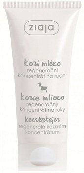 Ziaja kozí mléko regenerační koncentrát na ruce, 70 Kč (50ml), koupíte na www.ruzova10.cz