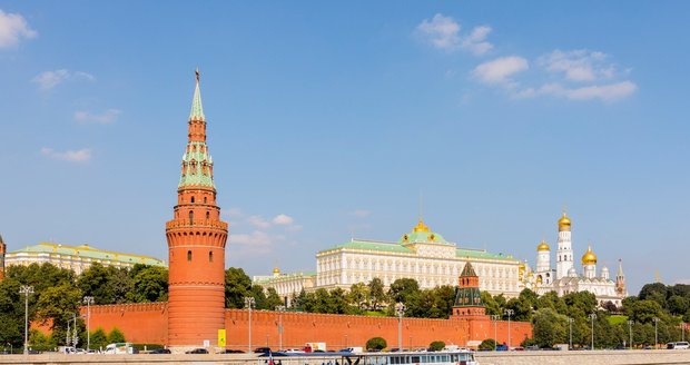 Pohled na moskevský Kreml