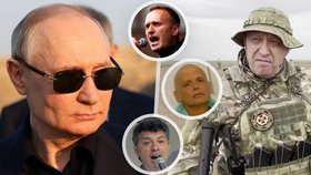 Vraždy, vězení, pokusy o otravu a pád letadla? Jak se Kreml zbavuje svých kritiků