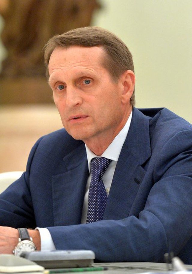 Sergej Naryškin byl šéfem dumy, nyní vede rozvědku SVR.