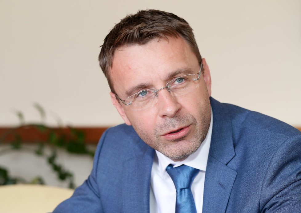 Ministr dopravy Vladimír Kremlík při rozhovoru pro Blesk.