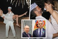 Ruský oligarcha nám neplatil svatbu, jen oslavy, hájí se Trumpův syn. A stěžuje si na pozornost