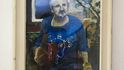 Tento portrét Jana Křesadla namaloval, prý za necelou hodinu, jeho syn Václav před patnácti lety, u příležitosti souborné výstavy výtvarného díla Jana Křesadla, jež proběhla v létě roku 2000 ve Žďáru nad Sázavou.