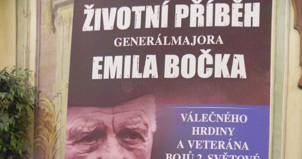 Křest životopisné knihy o válečném veteránovi Emilu Bočkovi