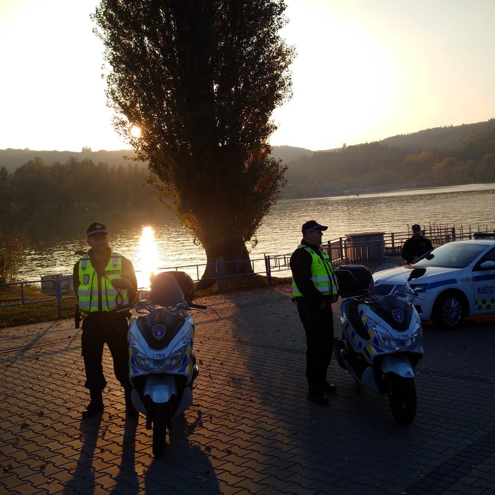Křest nového člunu Městské policie v Brně