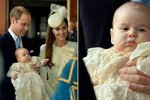 George oblékli jeho rodiče na křtinách jako princeznu!