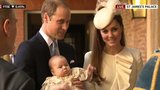 Císařovy (staro)nové šaty: Princ George oblékl při křtu oděv se stoletou tradicí!