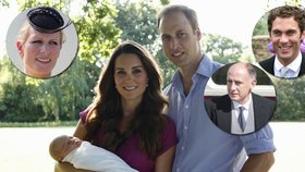 Kmotry prince George se stali kamarádi Williama a Kate