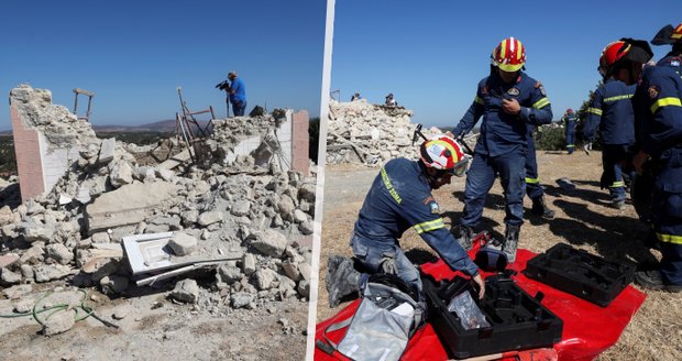 Silné zemětřesení zasáhlo Krétu: Budovy se zřítily k zemi, jeden mrtvý a 11 zraněných
