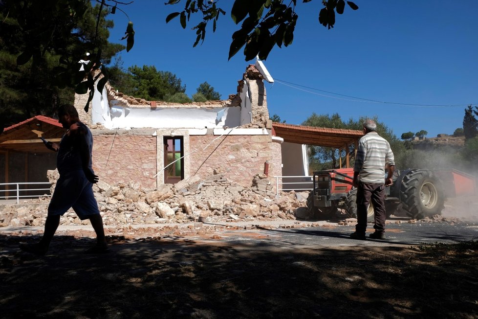 Krétu zasáhlo silné zemětřesení