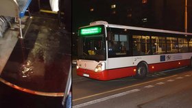 Autobusu ze střechy tekly litry krve!